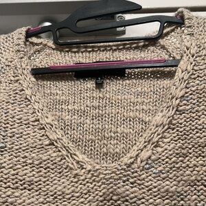 7 For All Mankind Women's Beige Sweater